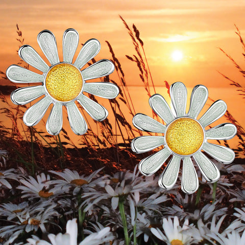 Daisies for Emily earrings