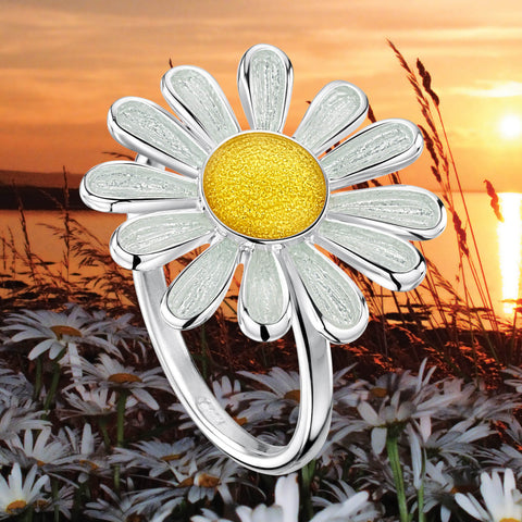 Daisies for Emily ring