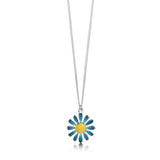 Peacock Enamel Daisy