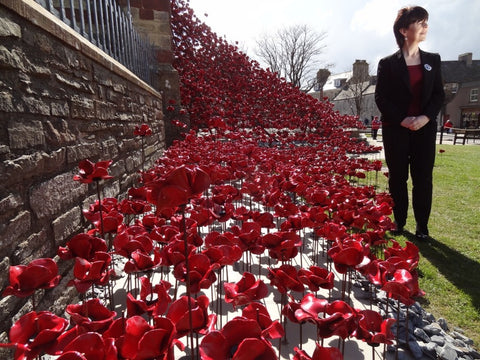 Heather Rendall by the weeping window