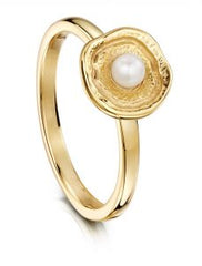 Gold Lunar ring