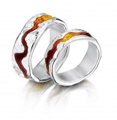 Lava stream rings