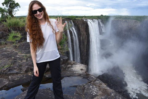 Tam with her Venus ring