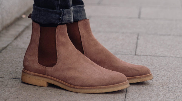 crepe boots