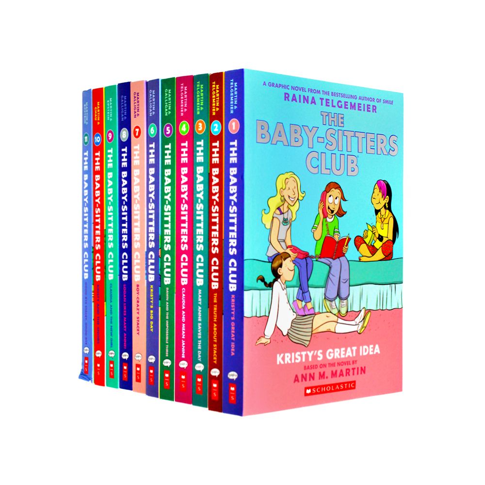 The BabySitters Club Graphic Novels 11 Books Set Collection by Ann M
