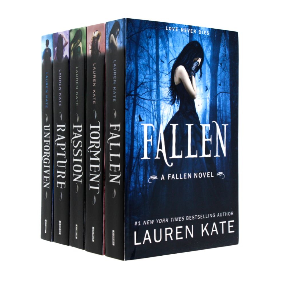 Lauren Fallen Series 5 Books Collection Set Inc Fallen, Torment, – Lowplex