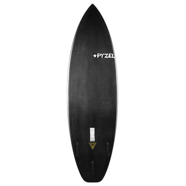 New Futures Surf Pyzel Carbon Fiberglass Tri Fin Set Glass Yellow model