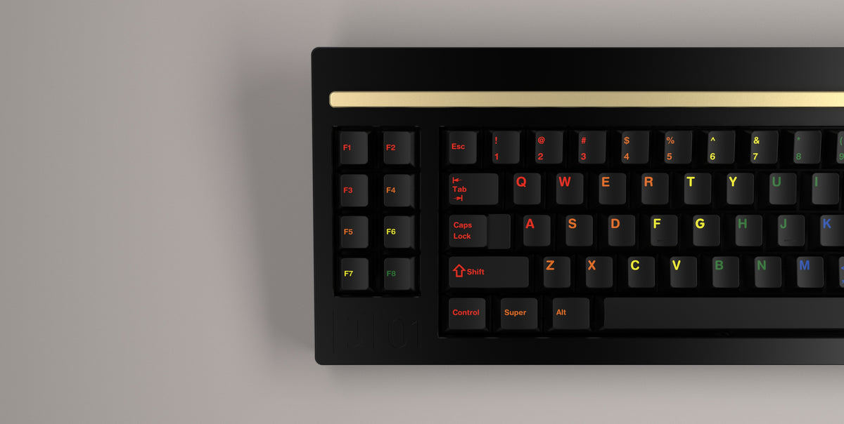 GMK MIDNIGHT RAINBOW base kit 新品 キーキャップ-