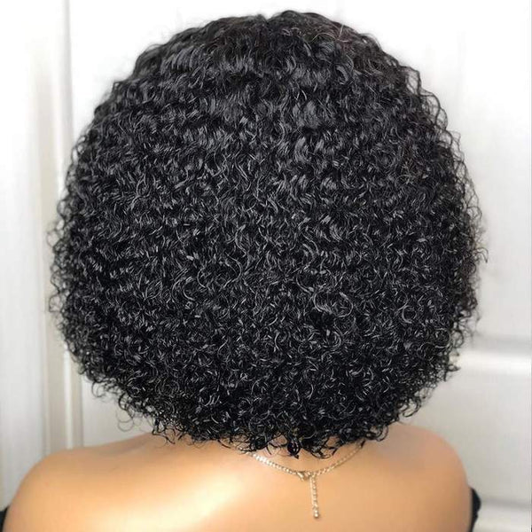 13x4 150% Bob Wig Deep Wave Virgin Human Hair