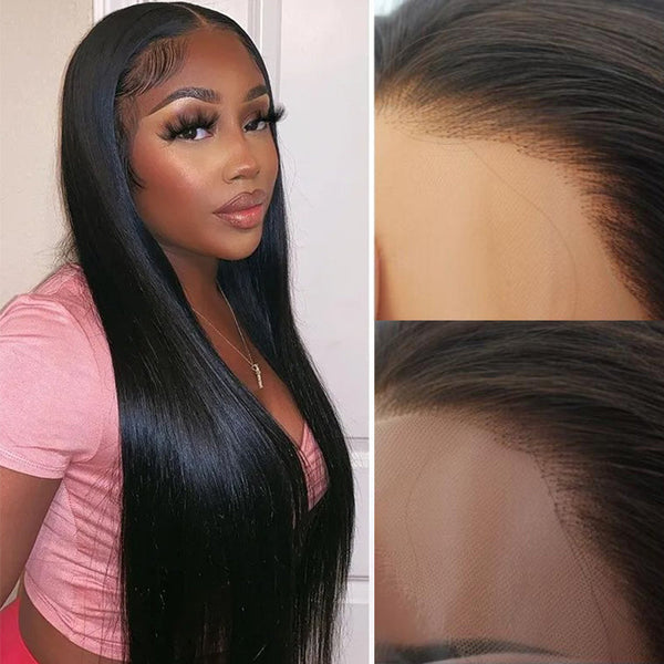 13x6 150% HD Lace Wig Glueless Human Hair Straight