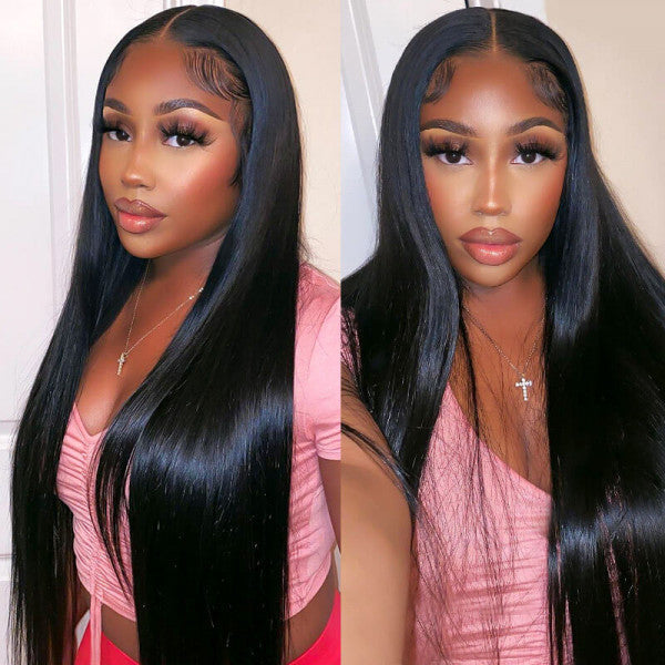 13x6 150% HD Lace Wig Glueless Human Hair Straight