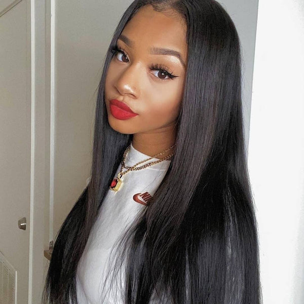 13x6 150% HD Lace Wig Glueless Human Hair Straight