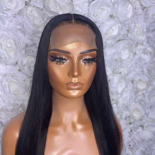 5x5 150% HD Lace Wig Glueless Virgin Human Hair Straight