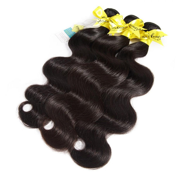 7A 3 Bundles Hair Weave Brazilian Hair With Lace Closure Body Wave