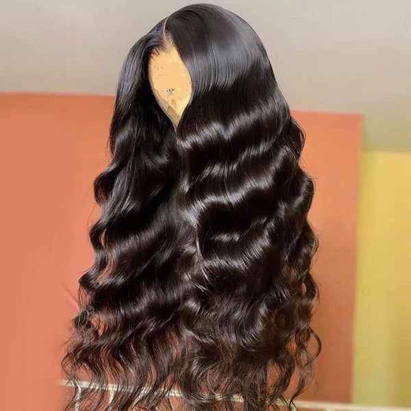 13x6 200% HD Lace Wig Glueless Virgin Human Hair Body Wave