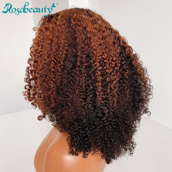 4x4 Affordable Curly Bob Wig Glueless Lace Wig Virgin Human Hair