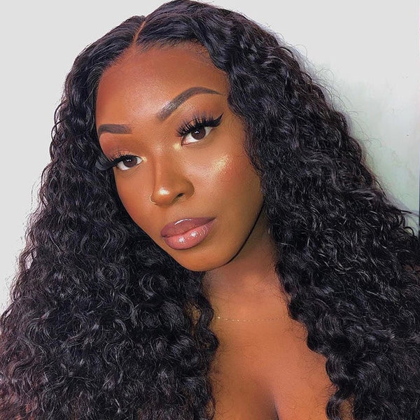 13x6 150% HD Lace Wig Virgin Human hair Deep Wave