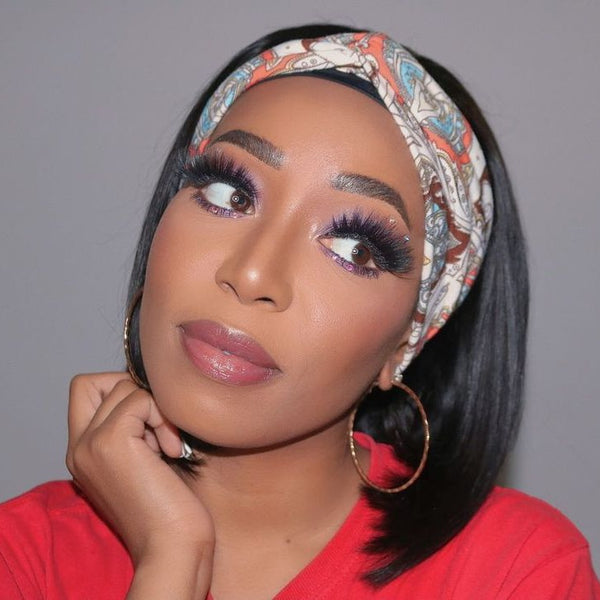 Throw On & Go | Headband Bob Wig Straight Virgin Human Hair(Get Free Headband)