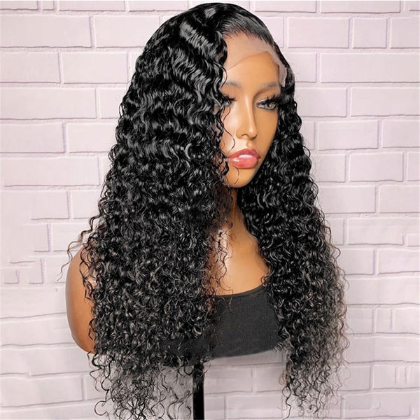 13x4 150% HD Lace Front Wig Human Hair Deep Wave