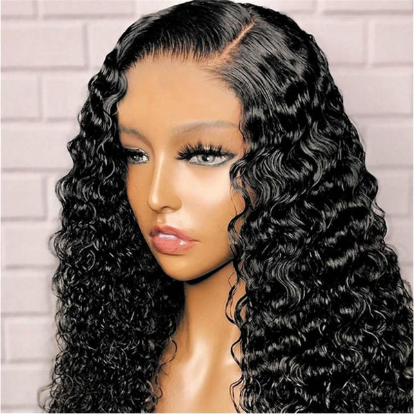 13x4 150% HD Lace Front Wig Human Hair Deep Wave