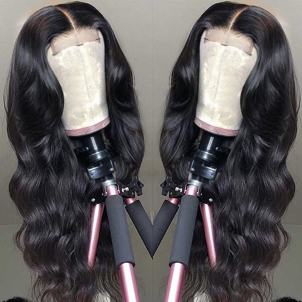 4x4 150% Lace Closure Wig Human Hair Body Wave