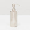 Pigeon & Poodle Buren Soap Pump in Shiny Nickel Etched Metal