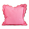 Furbish Studio Darcy Linen Pillow - Light Pink + Cherry