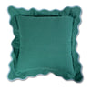 Furbish Studio Darcy Linen Pillow - Green + Aqua