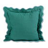 Furbish Studio Darcy Linen Pillow - Green + Aqua