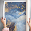 Julia Contacessi Celestial Sapphire - Canvas Print