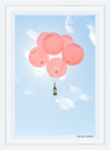 Gray Malin Veuve Clicquot Pink Balloons