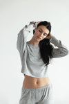 Sunday Citizen Cosset Cropped Sweatshirt