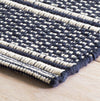 Dash & Albert Archer Navy Woven Cotton Rug