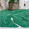 Lorena Canals Washable Rug Monstera Leaf