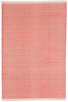 Dash & Albert Herringbone Coral Woven Cotton Rug