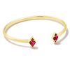 Kendra Scott Kinsley Cuff Bracelet in Raspberry Illusion