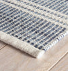 Dash & Albert Malta Blue Woven Wool Rug