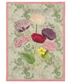 John Derian Poppy Study Throw