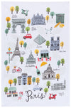 Meet Me In Paris Dishtowel