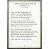 Sugarboo Designs I Carry Your Heart - Poetry Collection Sign