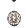 Broche 6 Light Sphere Chandelier - Lavender & Company