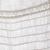 Taylor Linens Elisa White Linen Voile Curtain Panel