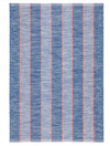 Dash & Albert Hillsgrove Stripe Denim Handwoven Cotton Rug
