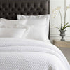 Annie Selke Luxe Lodi White Matelasse Coverlet