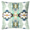 Laura Park Orchid Blossom Royal Blue 22x22 Outdoor Pillow