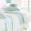 Pine Cone Hill Petite Trellis White Matelasse Bed Skirt