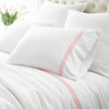 Pine Cone Hill Trio Coral Pillowcases (Pair)