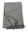 Pom Pom at Home James Handwoven Oversized Throw - Ivory/Charcoal - Lavender & Company