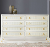 Modern History Swedish Reeded Dresser