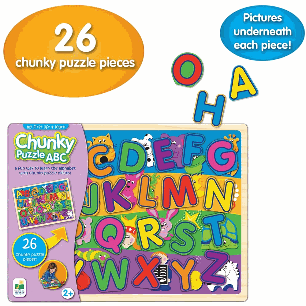 the learning journey alphabet puzzle